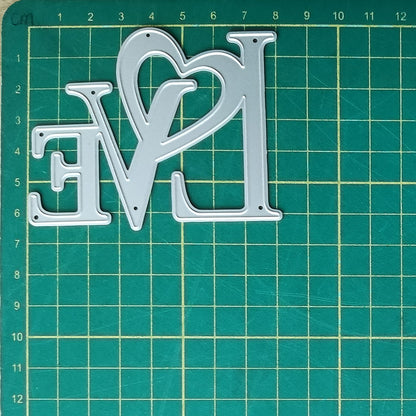 "LOVE" Word Metal Cutting Dies