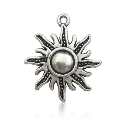 1 Pc Retro Sun Moon Star Jewelry Pendant