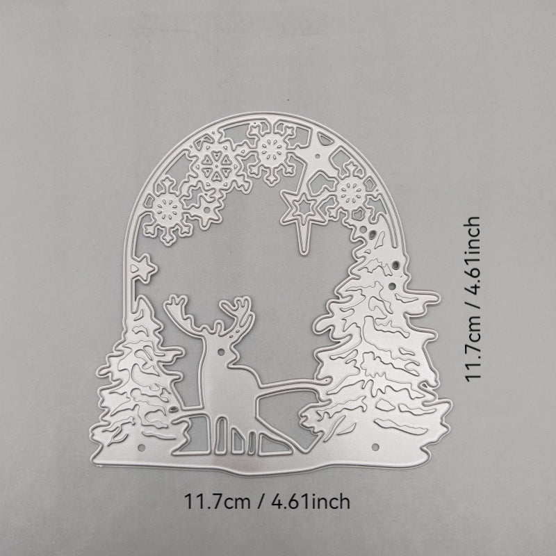 Christmas Tree and Deer Metal Cutting Dies