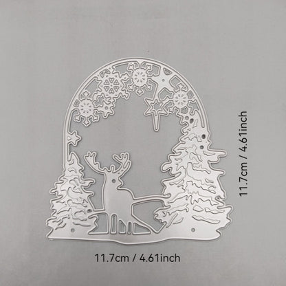 Christmas Tree and Deer Metal Cutting Dies
