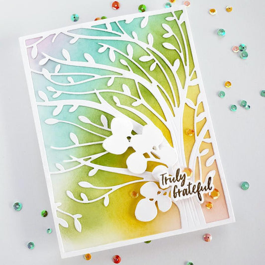 Trees Background Board Cutting Dies