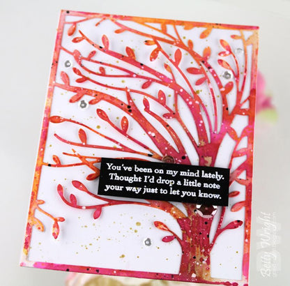 Trees Background Board Cutting Dies