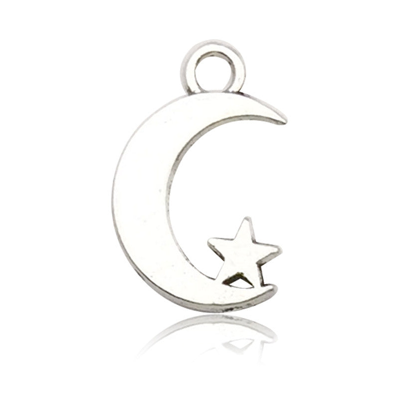 1 Pc Retro Sun Moon Star Jewelry Pendant