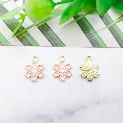 10Pcs Daisy Flower DIY Handmade Jewelry Pendants