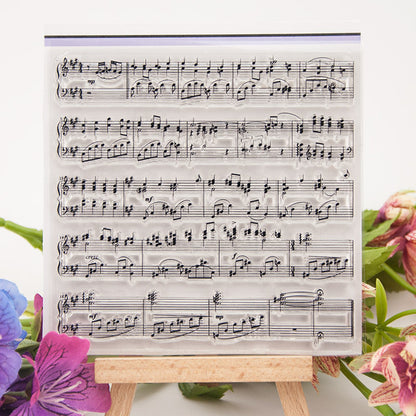 Musical Notes Clear Stamps