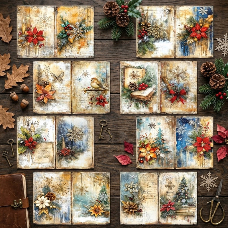 A5 Christmas Decorations Journal Scrapbook Paper