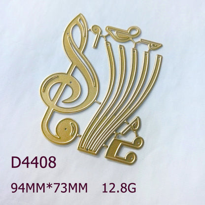 Music Notes Metal Cutting Dies