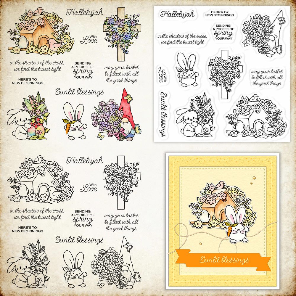 Easter Elements Clear Stamps