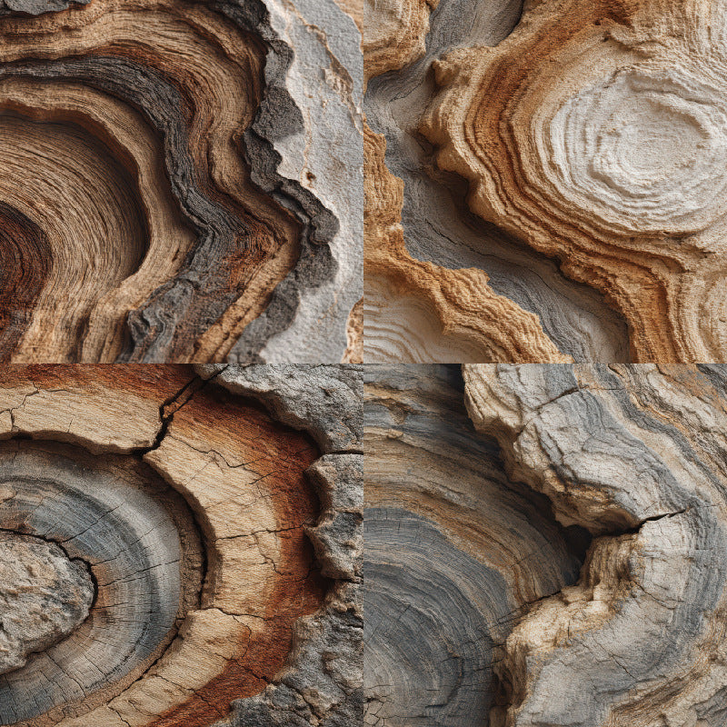 24PCS 6" Retro Tree Scrapbook Paper & Cardstock