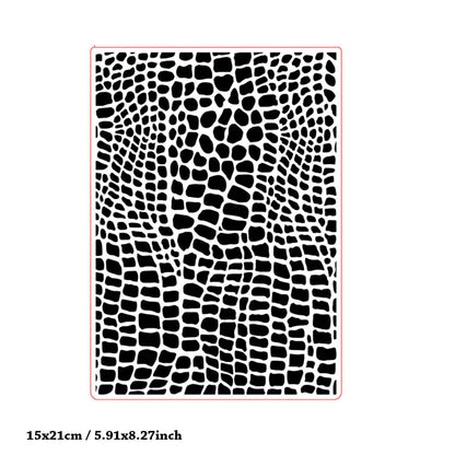 Decorative Background Pattern Plastic Embossing Folder