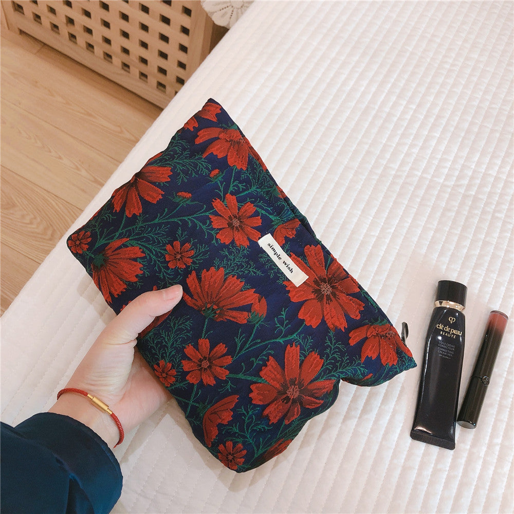 Retro Aesthetic Travel Convenient Cosmetic Bag