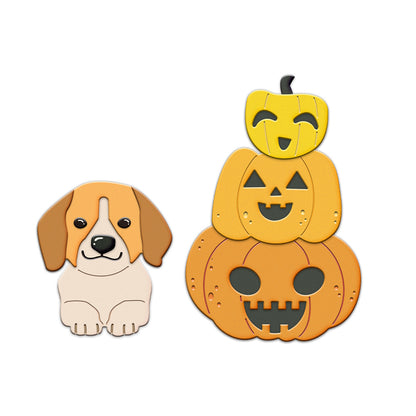 Pumpkin Puppy Metal Cutting Dies