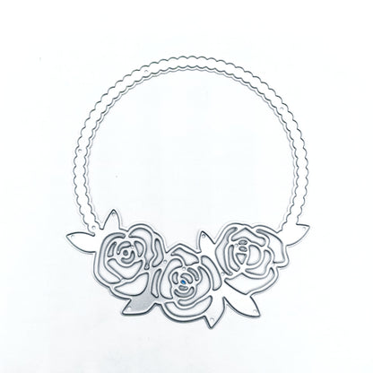 Rose Wreath Metal Cutting Dies