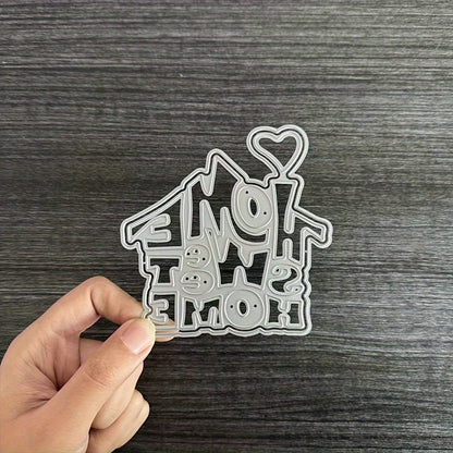 Alphabet House Metal Cutting Dies