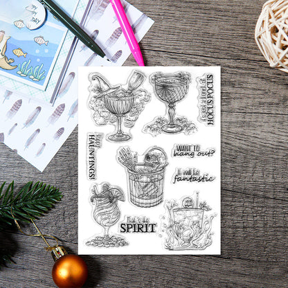 Halloween Goblet Dies & Stamps Set
