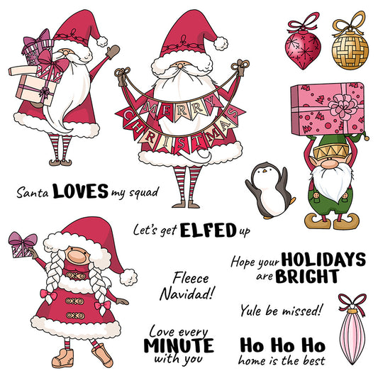 Santa Claus Dies & Stamps Set