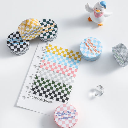 Fresh Checkerboard Series Washi Tape