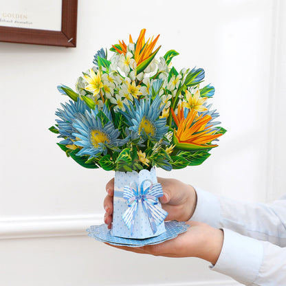 3D Pop-Up Card Creative Bouquet