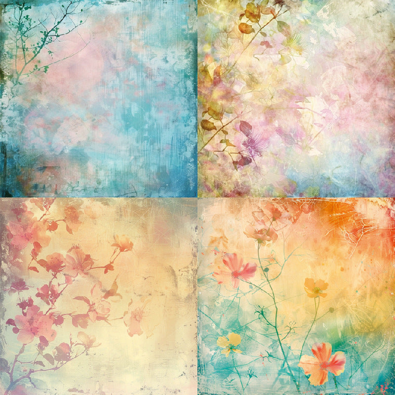 24PCS 6" Verdure Scrapbook Paper & Cardstock