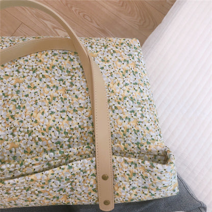 Floral Versatile Shoulder Tote Bag