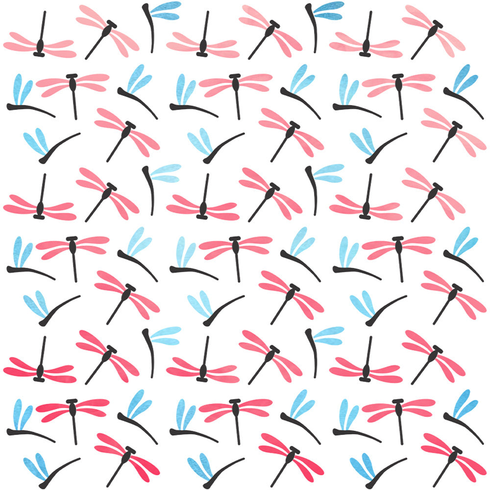 3 PCS Dragonfly Pattern DIY Painting Hollow Stencil