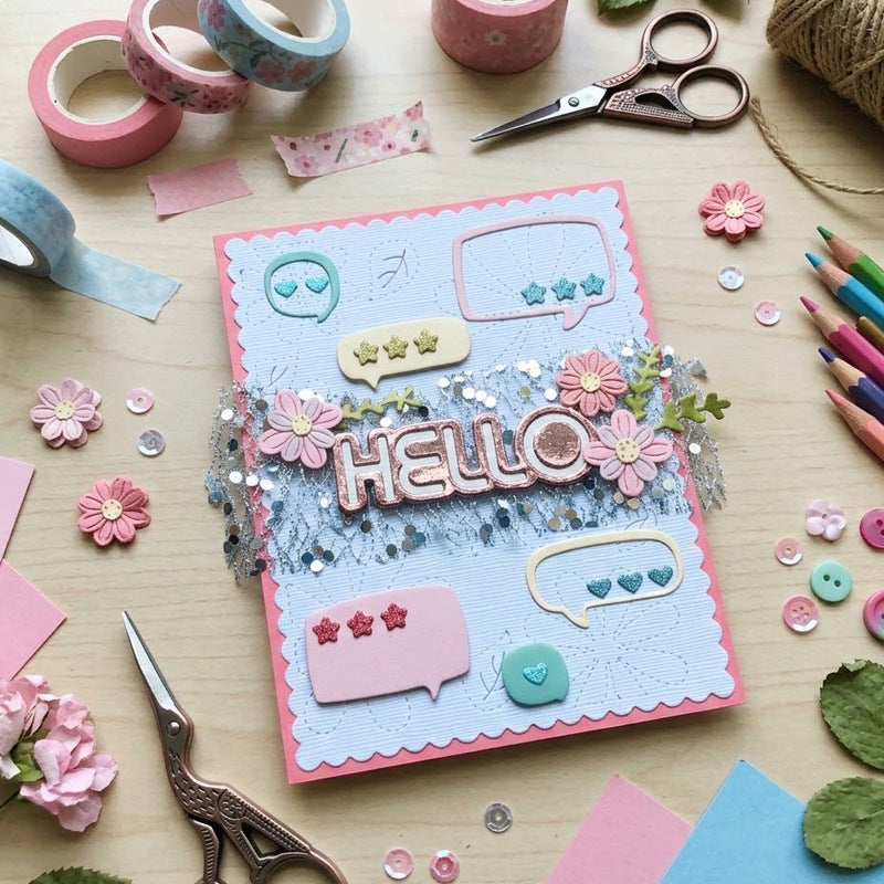 Speech Bubble Metal Cutting Dies