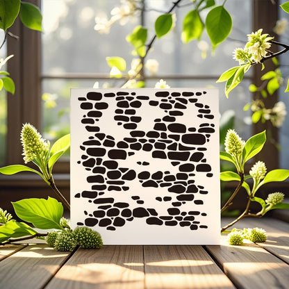 Wall Background DIY Painting Hollow Stencil