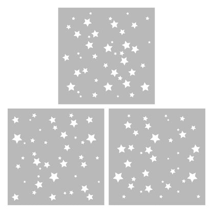 3D Cute Star DIY Painting Hollow Stencil