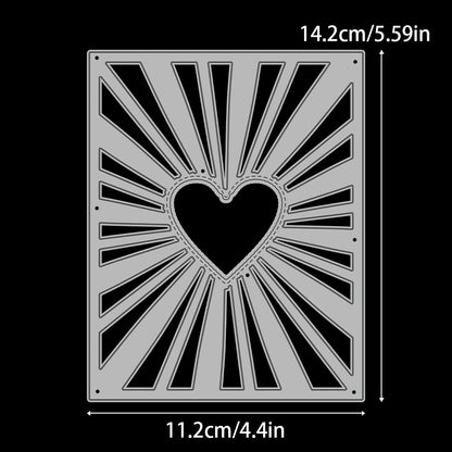 Decorative Love Background Board Metal Cutting Dies