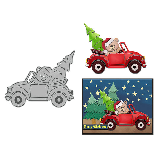 Christmas Car Metal Cutting Dies