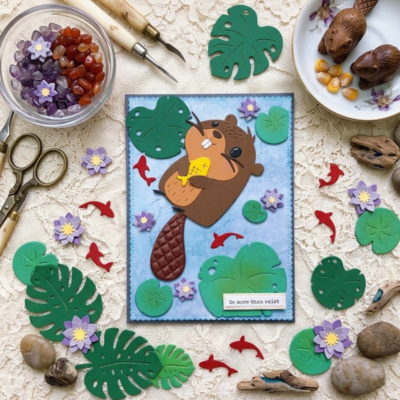 Cute Castor Metal Cutting Dies