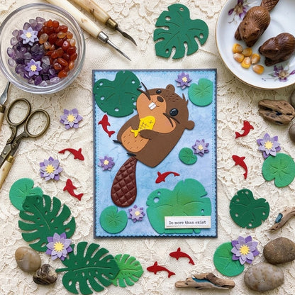 Cute Castor Metal Cutting Dies