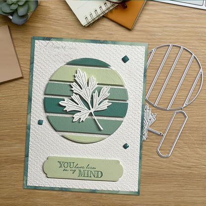 Circular Stripes and Leaf Metal Cutting Dies