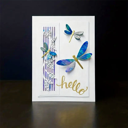 Dragonfly Branches Metal Cutting Dies