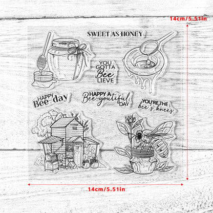 Bee House Dies & Stamps Set