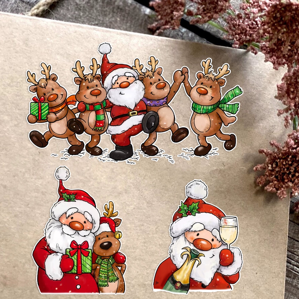 Santa Claus Reindeer Dies & Stamps Set