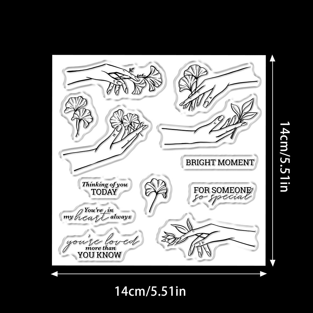 Valentine's Day Theme Dies & Stamps Set