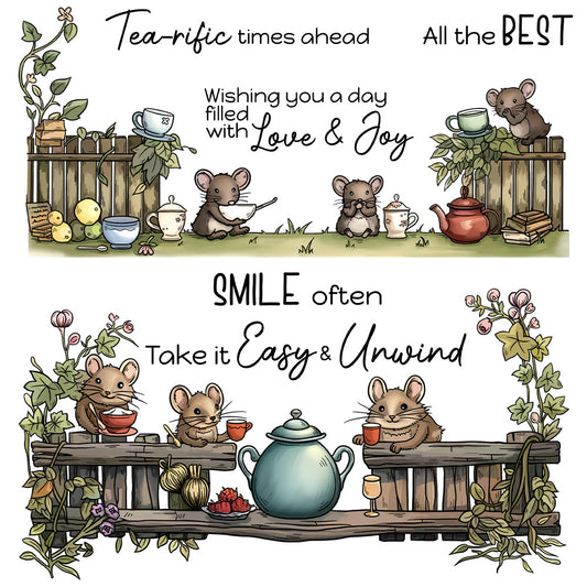 Cute Little Mouse Dies & Stamps Set