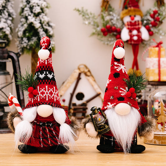 Christmas Gnome Plush Doll Decorations