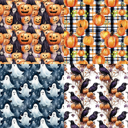 24PCS 6" Ghost Story Scrapbook Paper & Cardstock