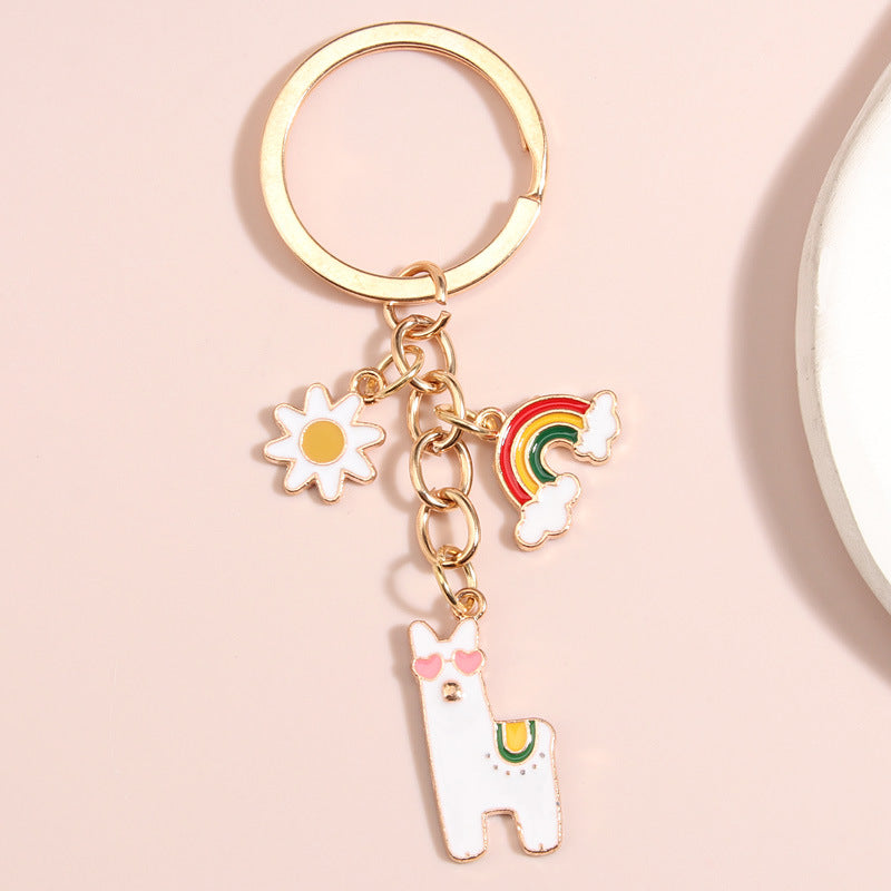 Cute Rainbow Keychain