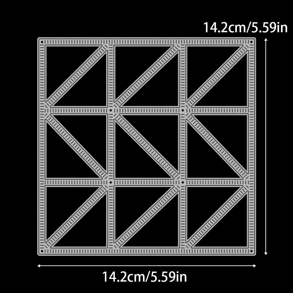Decorative Grid Background Board Metal Cutting Dies