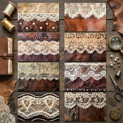 A5 Vintage Lace Journal Scrapbook Paper