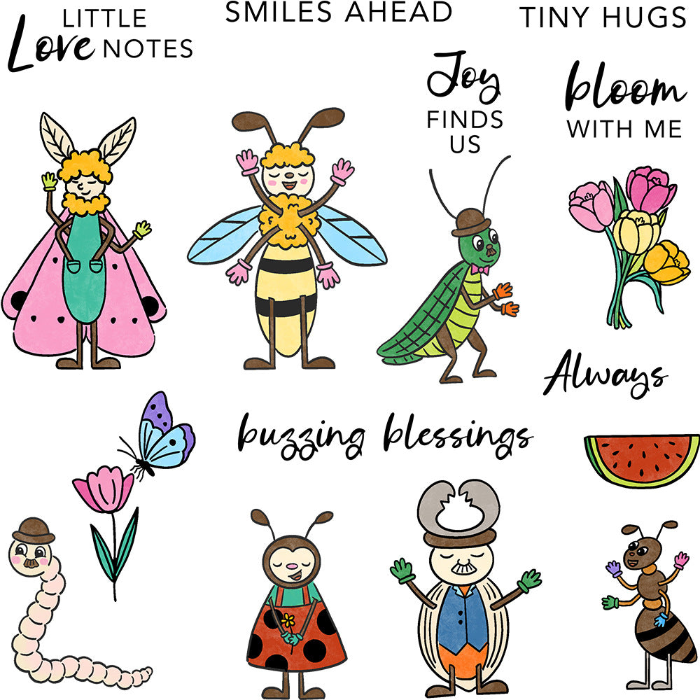 The World of Insects Clear Stamps