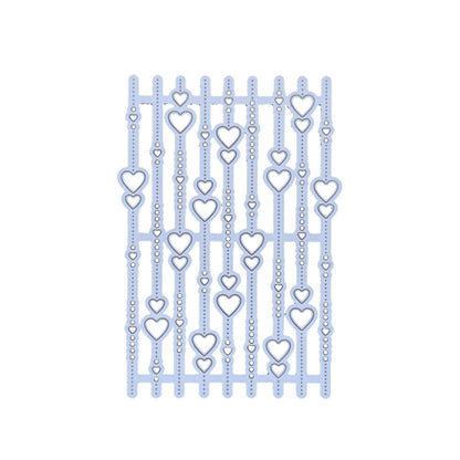 Love Background Frame Cutting Dies