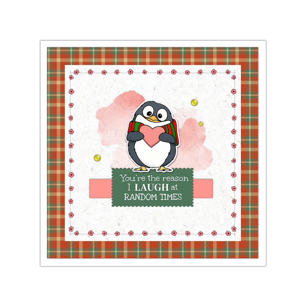 Cute Penguins Clear Stamps