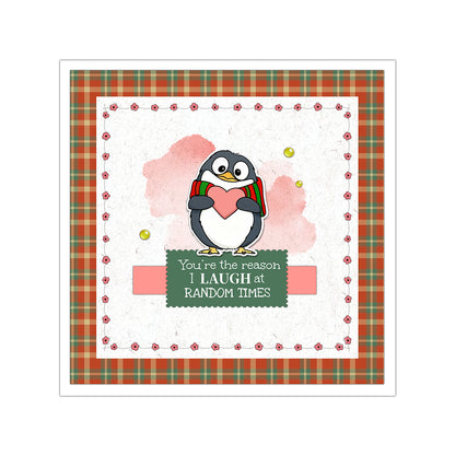Cute Penguins Clear Stamps