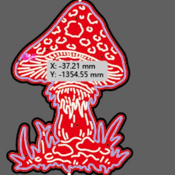 Funny Mushroom Metal Cutting Dies