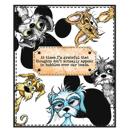 Scribbled Puppy Dies & Stamps Set