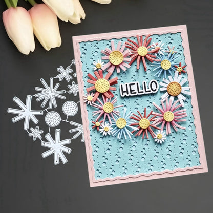 DIY 3D Daisies Metal Cutting Dies